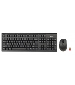 A4tech 7100N set bezdr. kláv. + bezdr. V-Track optická myš,CZ/US, USB