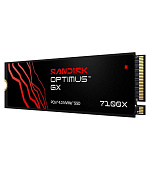 SANDISK SSD OPTIMUS GX 7100X NVMe 4TB PCIe, Gen4, (R:7250, W:6900MB/s)