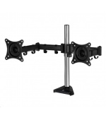 ARCTIC stolní držák Z2 Pro (Gen3) pro 2x LCD do 34", nosnost 2x15kg, 4x USB HUB, černý (black)