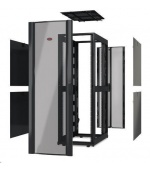 APC NetShelter SX 48U 600mm Wide x 1200mm Deep Enclosure Without Sides Without Doors, Black