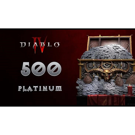 Diablo IV - 500 szt. Platyny (Xbox One/Series X) klíč MS Store