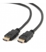 Kabel HDMI-HDMI M/M 15m zlac. konektory 1.4, černý