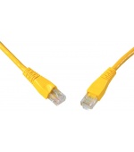 SOLARIX patch kabel CAT6 UTP PVC 2m žlutý snag proof