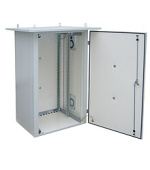 Rack termoizolovaný LC-07 24U 700x600, RAL 7035 s vent. pravá bočnice