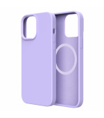 ER POWER Silikonový kryt CARNEVAL SNAP pro iPhone 14 Plus s MagSafe - světle fialová
