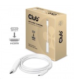 Club3D Kabel aktivní USB typ C na HDMI 2.0 4K60Hz UHD, 1,8m