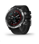 Garmin Descent Mk2 Sapphire, Silver/Black band