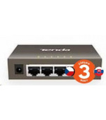 Tenda TEG1005D 5-portový Gigabit Ethernet Switch, 10/100/1000Mbps, Kov