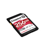 Kingston SDXC karta 256GB Canvas React Plus, UHS-II, U3, V60, R:280/W:150MB/s