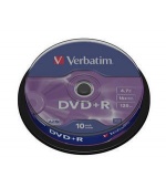 VERBATIM DVD+R(10-Pack)Spindle/General Retail/16x/4.7GB