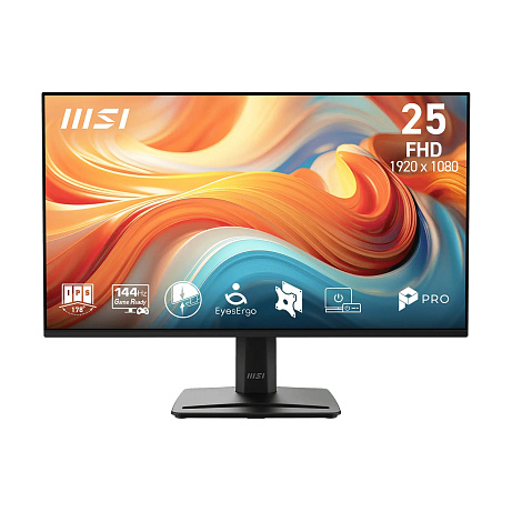 MSI Pro/MP251 E14A/24,5"/IPS/FHD/144Hz/1ms/Černá/3R
