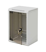10" rack jednodílný 9U/260 TRITON šedý dveře sklo
