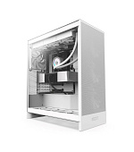 BAZAR - NZXT skříň H7 Flow edition / ATX / 3x 120 mm fan / USB-C / 2x USB / prosklená bočnice / mesh panel / bílá - Pošk