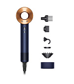 Dyson Supersonic HD07 vysoušeč vlasů Pruská modrá/Měděná, ionizace, 1600 W, 5 nástavců