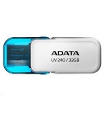 ADATA Flash Disk 32GB UV240, USB 2.0 Dash Drive, bílá