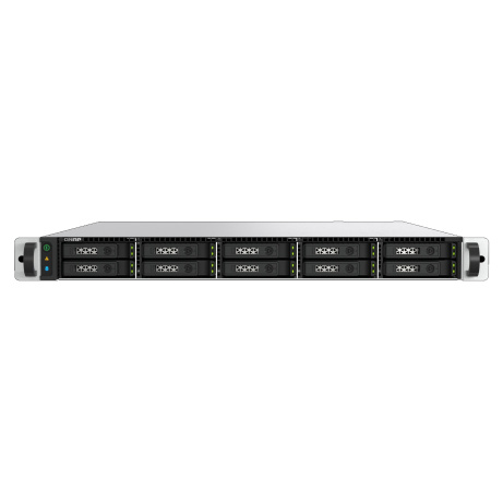 QNAP TS-h1077AFU-R7-32G (AMD Ryzen 7, 32GB ECC RAM, 10x 2,5" SATA, 2x PCIe, 2x 2,5GbE, 2x 10GbE)