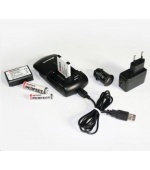 BRAUN nabíječka ONE-FOR-ALL Travel Mini (Li-Ion/AA/AAA,900mA,USB nab./auto/kabel)