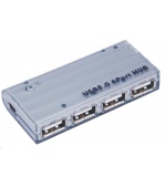 PremiumCord USB HUB 4-portový V2.0 bez napájení mini