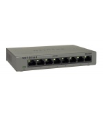 NETGEAR 8PT GE UNMANAGED SW METAL LP, GS308