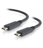 PremiumCord USB-C kabel ( USB 3.2 generation 2x2, 5A, 100W, 20Gbit/s ) černý, 1m