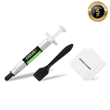 EVOLVEO Ptero TC3, teplovodivá pasta, 17,3W/mK, záruka 5 let, 2 g