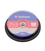 VERBATIM BD-RE SL(10-pack)Blu-Ray/spindle/2x/25GB