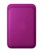 iPhone FineWoven Wallet with MS - Magenta