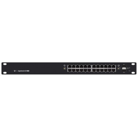 UBNT EdgeSwitch ES-24-250W [26Gbps, 250W, aktivní (802.3af/at) i pasivní (24V) PoE, 2xSFP, L2/L3]