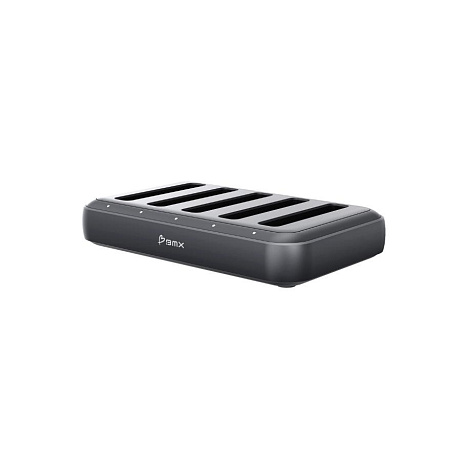 BMX SolidSafe™ 5 Bay Charging Dock, Black
