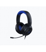 RAZER sluchátka Kraken X pro konzole, modro-černé, 3.5 mm jack, herní