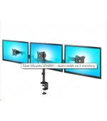 Fiber Mounts SDM691 - stolní držák na 3 monitory