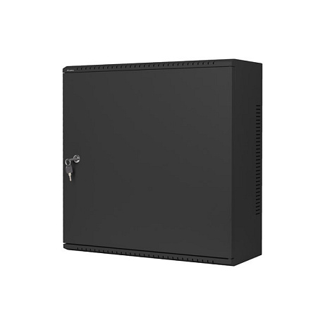 LANBERG 19" RACKOVÁ SKŘÍŇ PRO MONTÁŽ NA STĚNU 6U+3U/540X200 NÍZKOPROFILOVÁ ČERNÁ (SMONTOVANÁ)