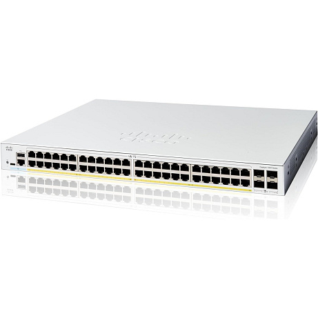 BAZAR - Cisco Catalyst switch C1300-48P-4X (48xGbE,4xSFP+,48xPoE+,375W) - REFRESH - poškozený obal