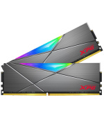 ADATA XPG DIMM DDR4 16GB (Kit of 2) 3200MHz CL16, Spectrix D50 RGB, Šedá
