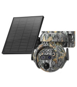 Solární kamera Viking HDs04 4G šedá/2304x1296/PIR detekce/pohybový senzor/7800mAh