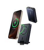 Baseus Powerbanka PicoGo Qi2 10000mAh 45W s kabelem USB-C černá