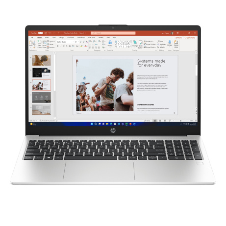 HP NTB 250R G10 C3-100U 15.6 FHD 300, 2x8GB, 512GB, WiFi ax, BT, FpS, Win11Pro 3y onsite