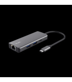 TRUST adaptér DALYX, 6-in-1 USB-C Multi-Port Adapter