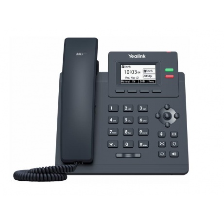 Yealink SIP-T31G SIP telefon, PoE, 2,3" 132x64 podsv. LCD, x SIP úč., GigE