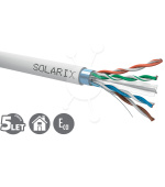 Instalační kabel Solarix CAT6 FTP PVC Eca 500m/cívka SXKD-6-FTP-PVC
