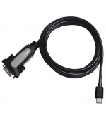 PremiumCord Převodník USB3.1 na RS232 1,8m (USB-C konektor)