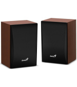 GENIUS reproduktory SP-HF380BT/ 2.0/ Bluetooth/ 3W/ dřevěné/ barva dřevo