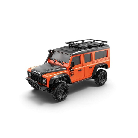 RC auto Land Rover Off-road 1/43 oranžová