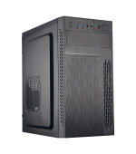 EUROCASE skříň ML M6-505B, Mini Tower, 1xUSB-C, 2x USB 3.0, 2x audio, bez zdroje