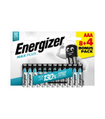 Energizer LR03/12 Max Plus AAA 8+4 zdarma