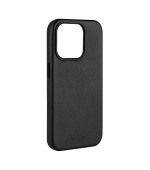 FIXED MagLeather kožený kryt iPhone 15PM, černý