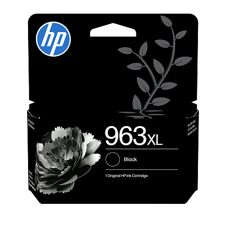 HP 963XL High Yield Black Original Ink Cartridge (2,000 pages)