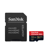 SanDisk Extreme PRO/micro SDHC/32GB/UHS-I U3 / Class 10/+ Adaptér