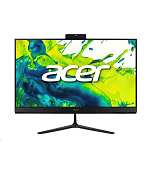 ACER PC AiO Aspire C24B-GCZN_LUBR35400U,Ryzen 3 5400U,23.8"FHD,8GB,512GB SSD,Radeon,W11H,Black