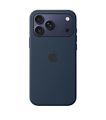 Apple iPhone 17 Pro Max Silicone Case with MagSafe – Midnight
